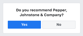 Facebook recommend button